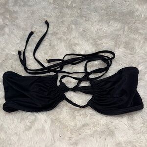 Elegant Black Women's Bandeau Top